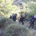 ça grimpe à la sortie de la combe