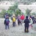 arrivée dans la combe du rouquet